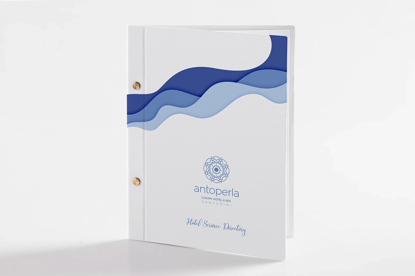 Hotel service directories folders with hard cover