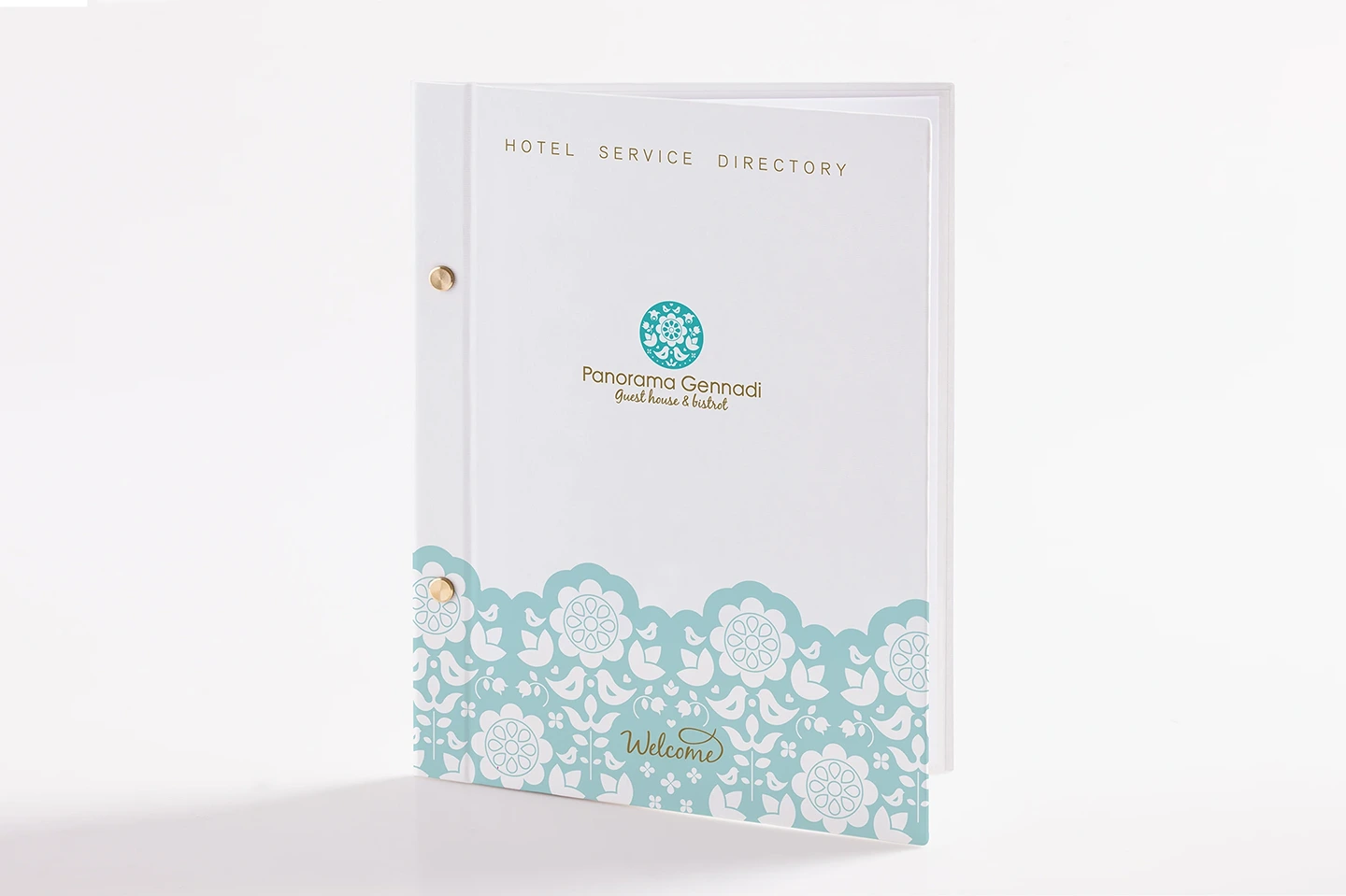 Hotel service directories folders with hard cover