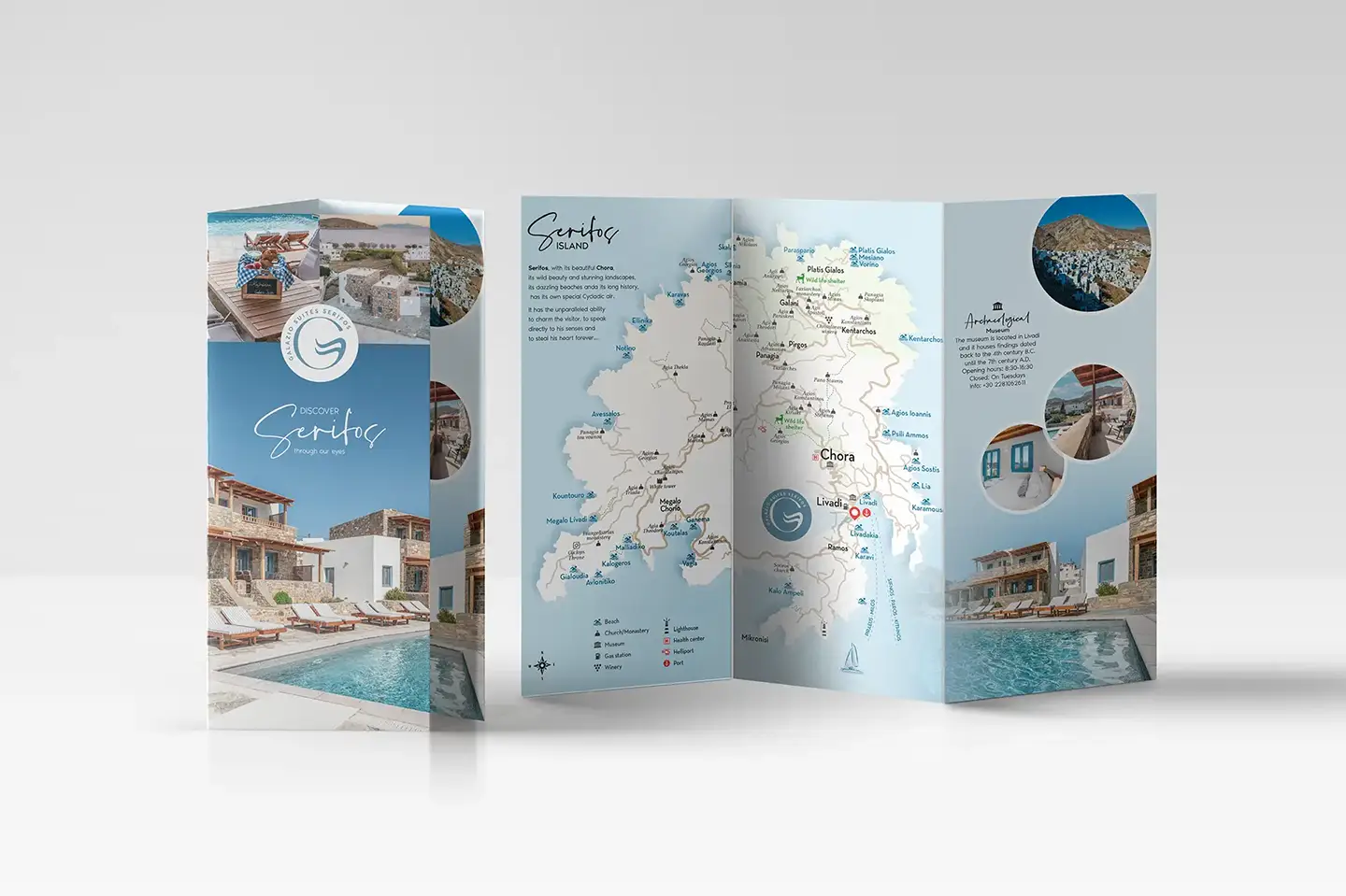 Χάρτες Τουριστικοί Ξενοδοχείων Προσωποποιημένοι