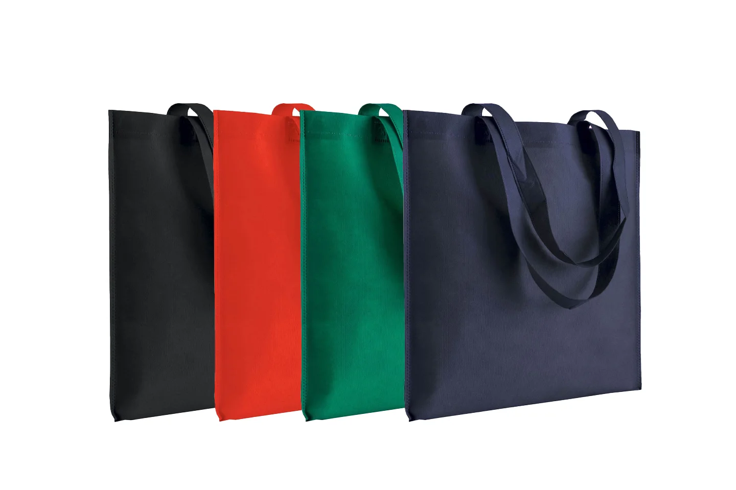 11107 Θερμοκολλημένη τσάντα αγορών από non woven ύφασμα, μακριές λαβές