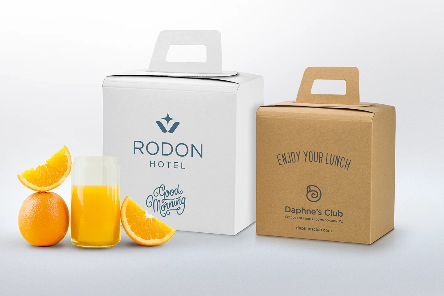 Breakfast Box για μεταφορά πρωινού, brunch ή lunch