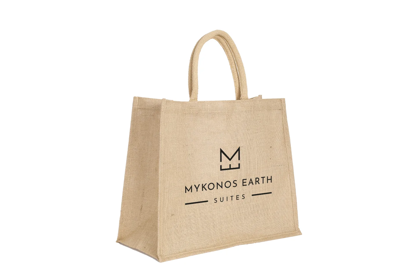 COPACABANA 28L Τσάντα παραλίας από γιούτα με στρογγυλά χερούλια