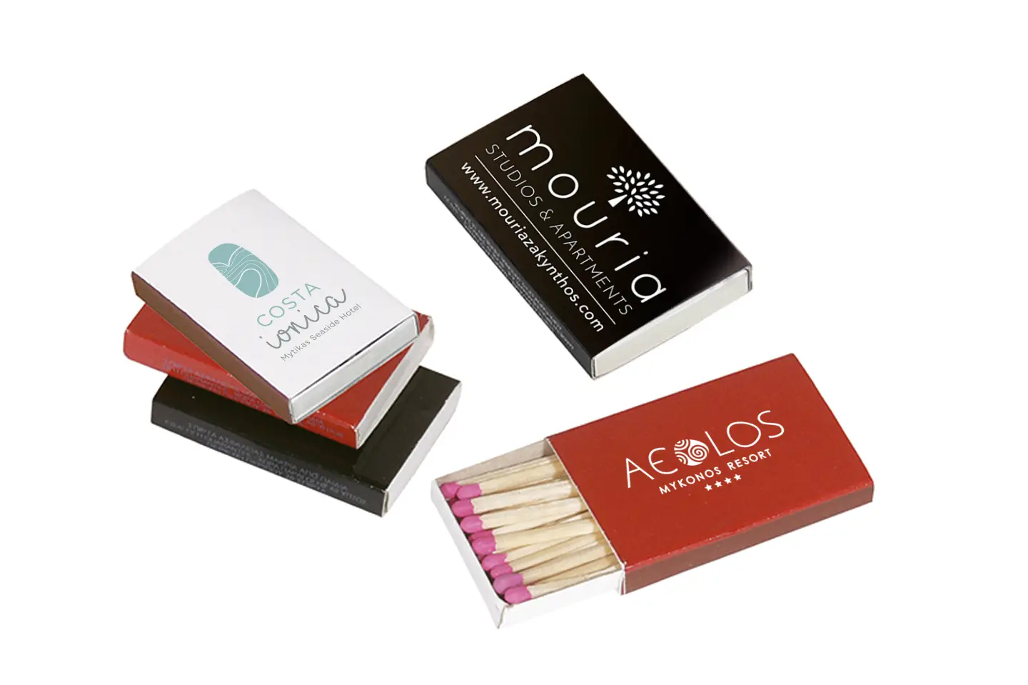 Διαφημιστικά σπίρτα με εκτύπωση