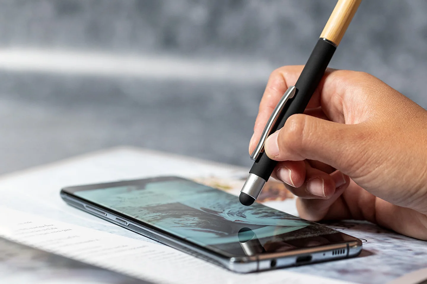 ZABOX 6938 στιλό οικολογικό με εκτύπωση