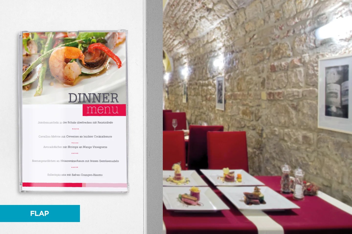 Αφισοθήκη flap